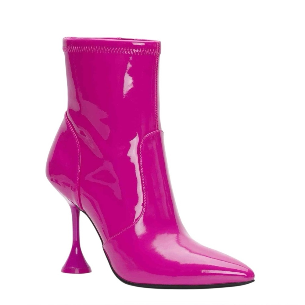 INC International Concepts Women's Pink Ibrina Stretch Booties